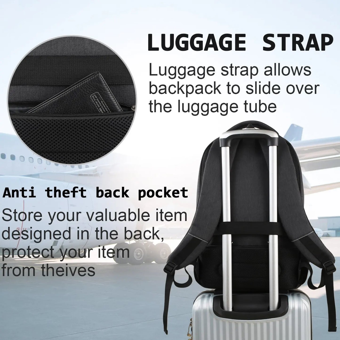 Smart Travel Explorer Backpack β Camera & Laptop Gear, Waterproof & Ergonomic, 3 Colors