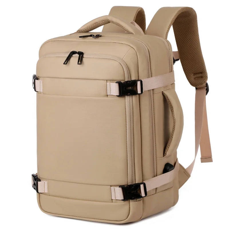 Smart Travel Backpack for Women – USB Charging, Lightweight, 4 Colors