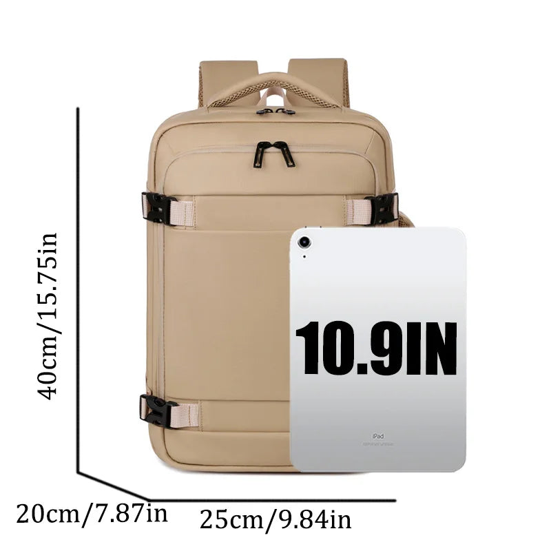 Smart Travel Backpack for Women – USB Charging, Lightweight, 4 Colors