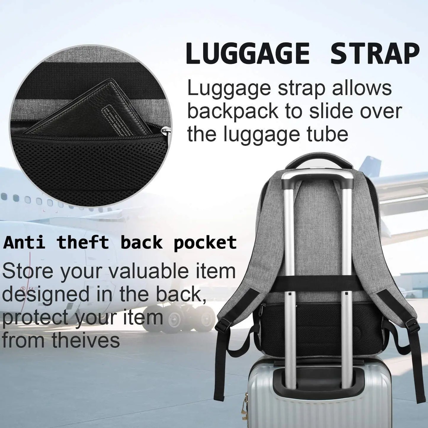 Smart Travel Explorer Backpack β Camera & Laptop Gear, Waterproof & Ergonomic, 3 Colors