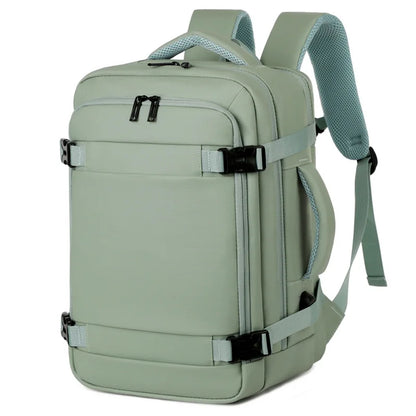 Smart Travel Backpack for Women – USB Charging, Lightweight, 4 Colors