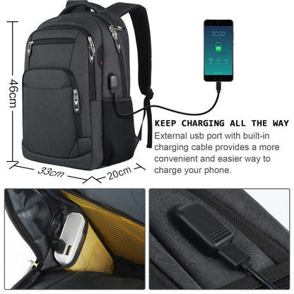 Smart Travel Explorer Backpack – Camera & Laptop Gear, Waterproof & Ergonomic, 3 Colors