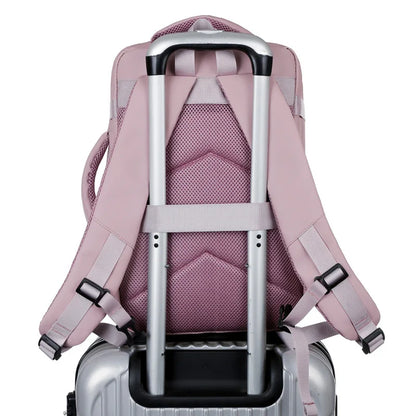 Smart Travel Backpack for Women – USB Charging, Lightweight, 4 Colors